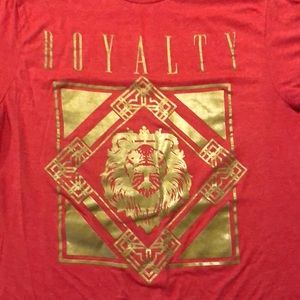 Return To Sender Royalty Lion Crown T Shirt Large